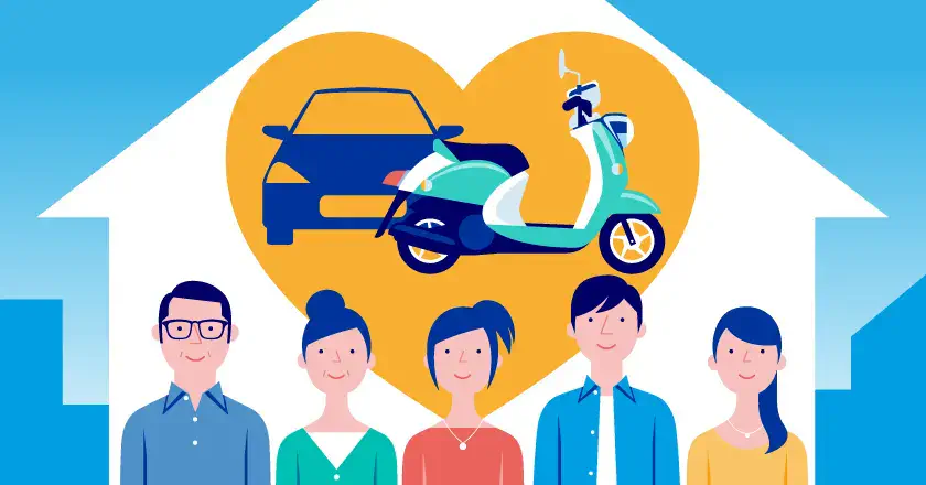 ファミリーバイク特約（原付特約）とは。補償内容やバイク保険との違い